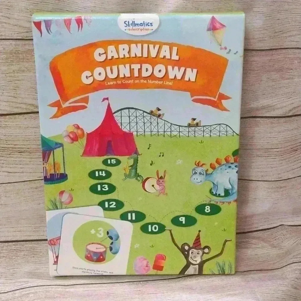 Skillmatics Carnival Countdown game
